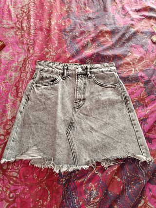 mini falda vaquera