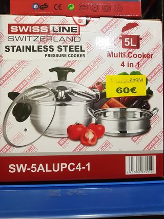 Olla de presión  con couscouseria