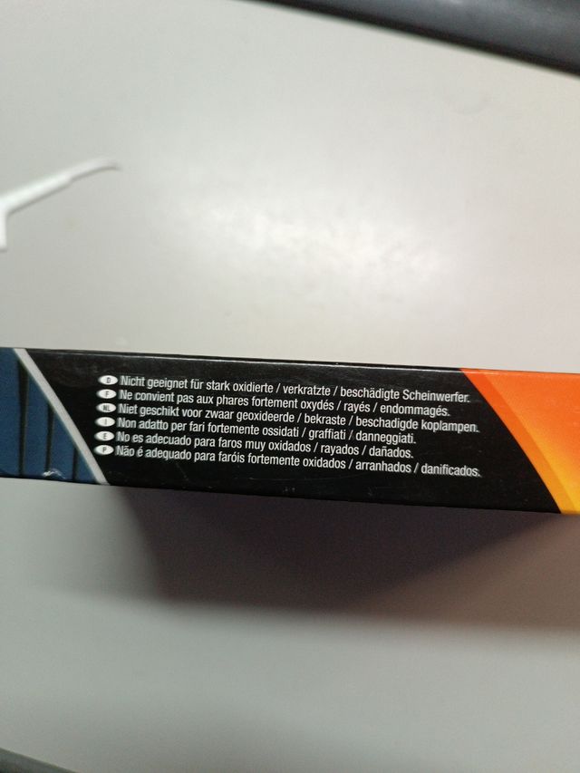 Restaurador faros coche