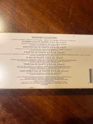 Profumi mignon collezione