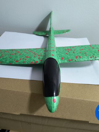 Avión de espuma 3 colores