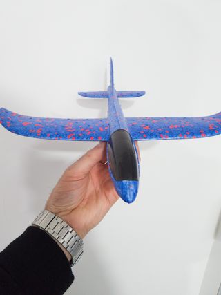 Avión de espuma 3 colores