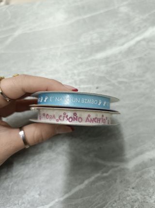 Nastri per nascita maschio e femmina