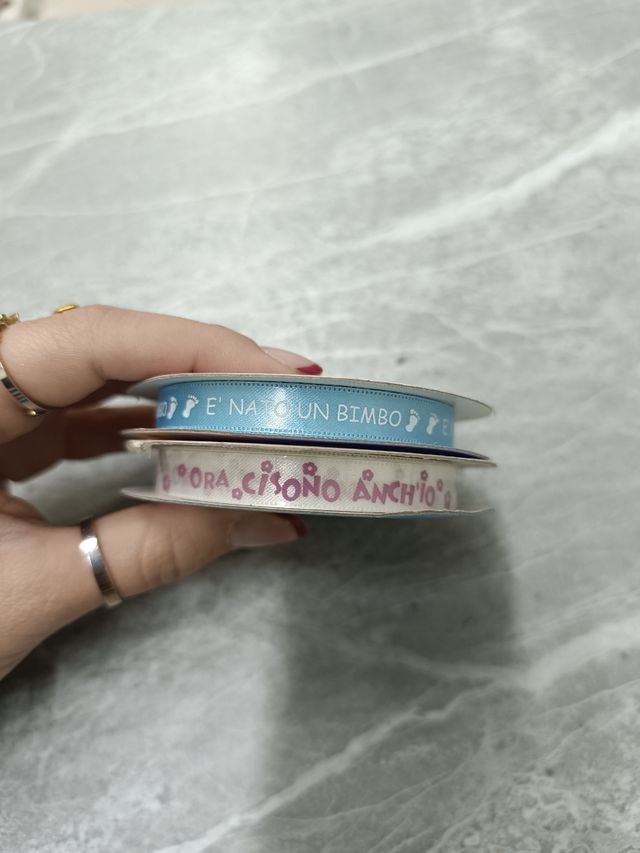 Nastri per nascita maschio e femmina