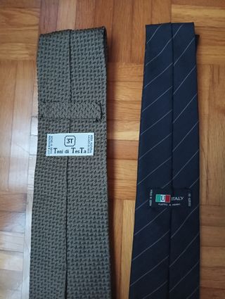 Corbata seda natural+regalo