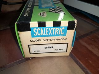 SIGMA SCALEXTRIC 1973