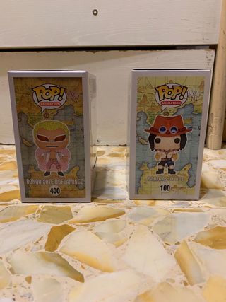 Funko Pop One Piece Ace e Doflamingo