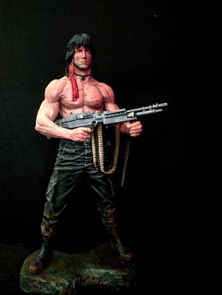 Rambo Cobra Joe 1/6 figura no hot toys Stallone