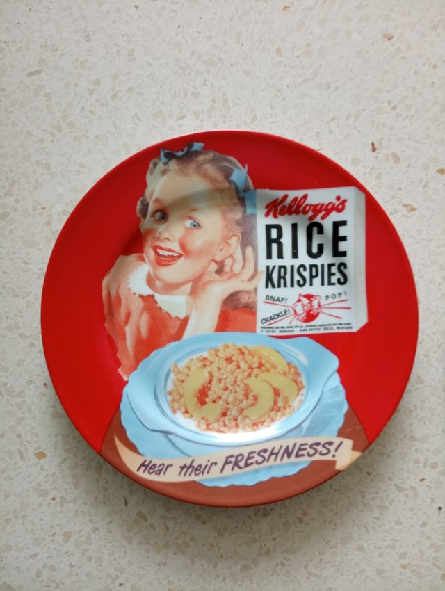 Platos Cerámicos Vintage KELLOGGS