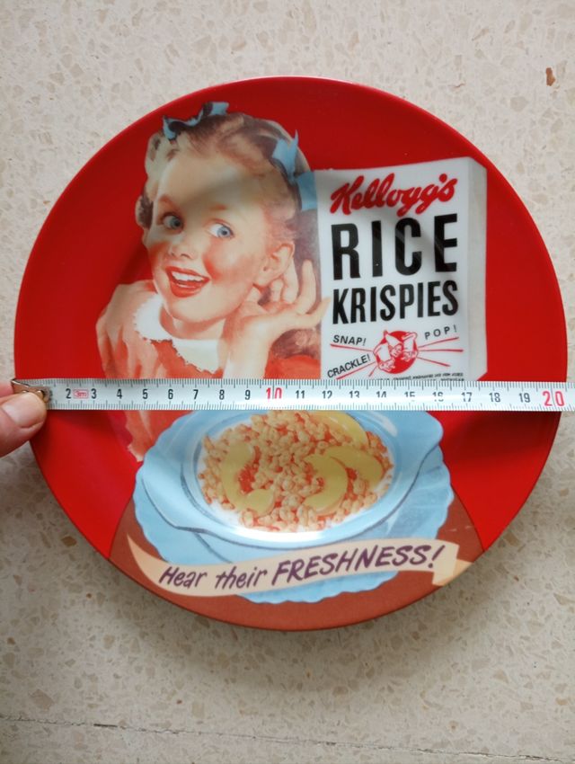 Platos Cerámicos Vintage KELLOGGS