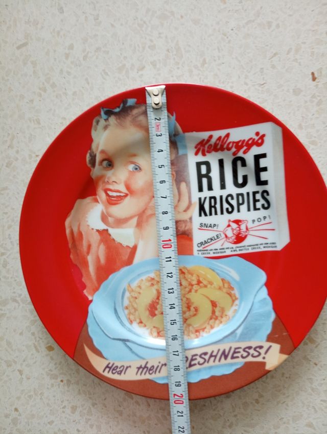Platos Cerámicos Vintage KELLOGGS