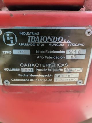 Compressor trifásico.