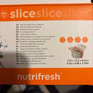 Affettatrice frutta e verdura