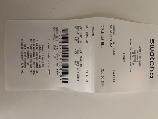 Moonswatch collection