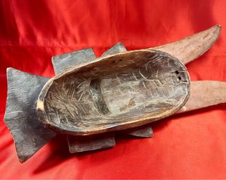 Máscara africana pueblo Ashanti de Ghana