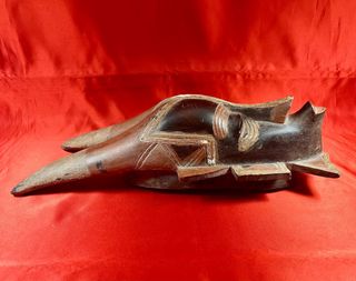 Máscara africana pueblo Ashanti de Ghana