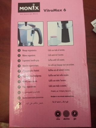 Cafetera a estrenar aluminio  M