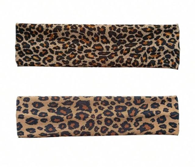 Diadema de tela print animal