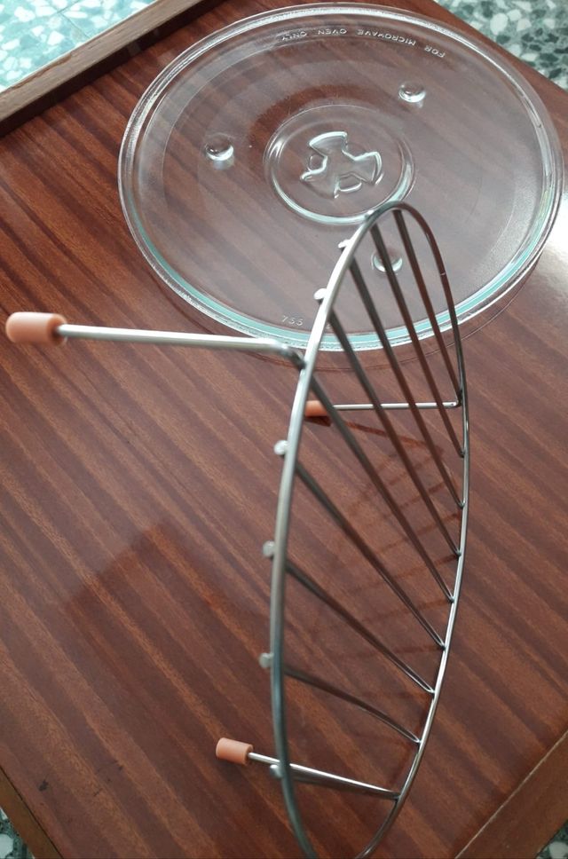 Plato Microondas con Parrilla