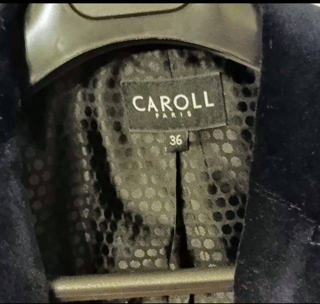 Blazer de terciopelo forrado 