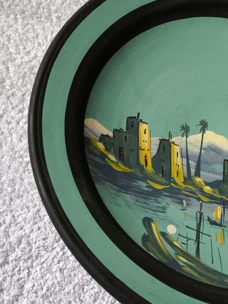 "MARRAKECH" PLATO ARTESANÍA DECORACIÓN PARA COLGAR