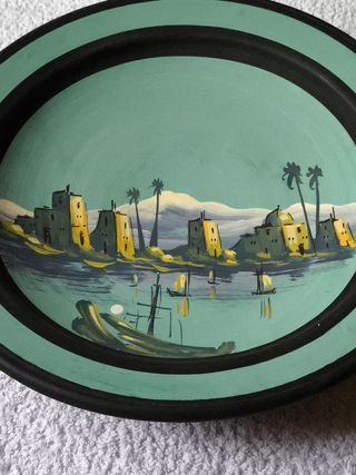 "MARRAKECH" PLATO ARTESANÍA DECORACIÓN PARA COLGAR