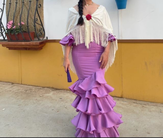 Traje flamenca