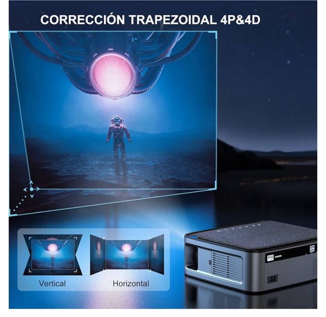 Proyector 5G WiFi Bluetooth 1080P 20000 Lúmenes