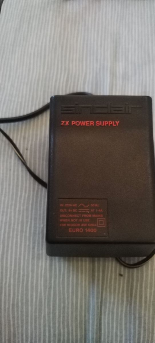 fuente de alimentación de spectrum zx