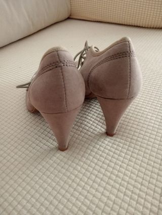 Zapatos de ante de Zara, T36