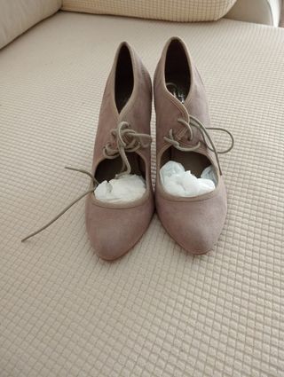 Zapatos de ante de Zara, T36