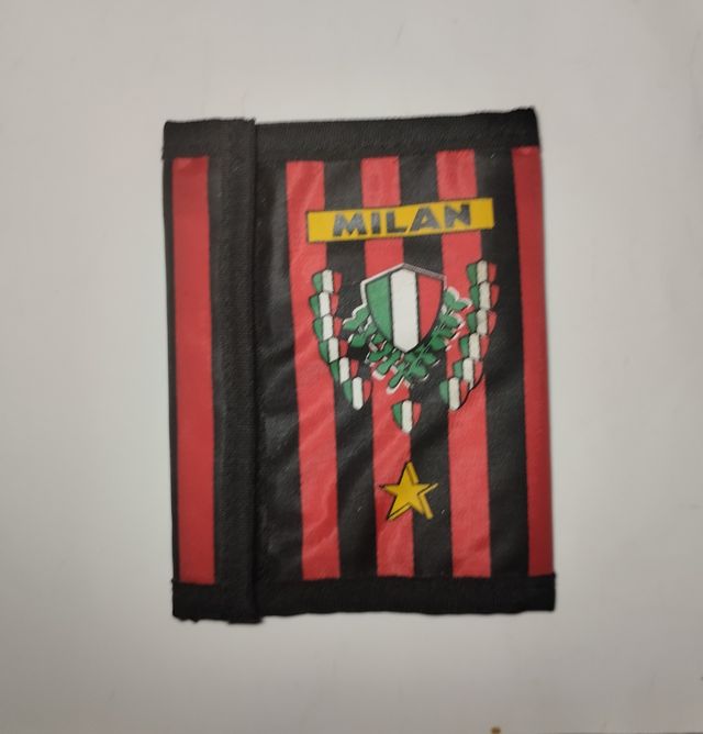 Portafoglio anni 90 "Milan Calcio", Vintage