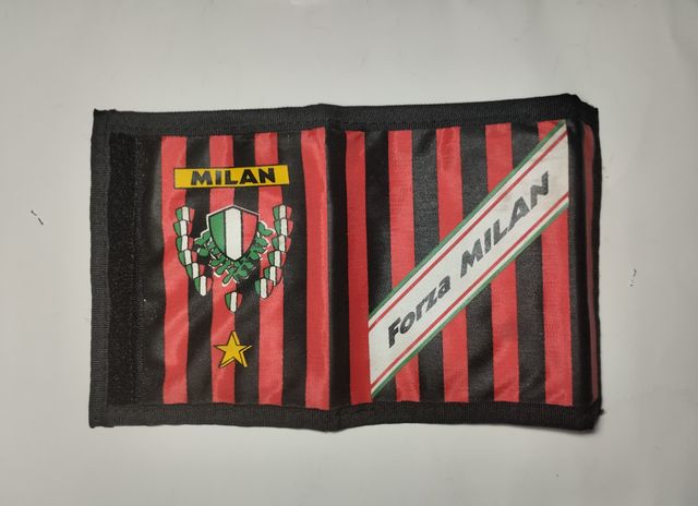 Portafoglio anni 90 "Milan Calcio", Vintage