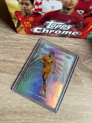 Topps 2024 Cromo UEFA Euro Xavi Simons