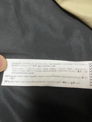 GABARDINA MARCA PULL BEAR