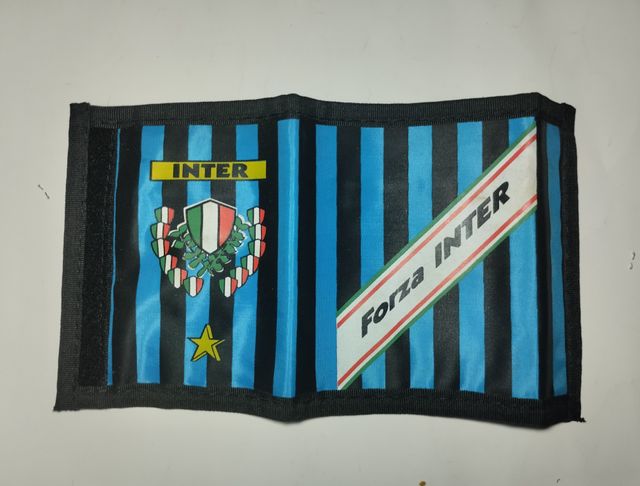 Portafoglio a strappo anni 80 "Inter calcio"