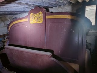 Letto antico anni 40