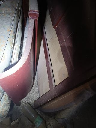 Letto antico anni 40