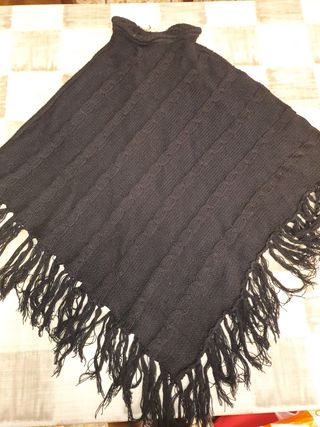 Poncho talla única