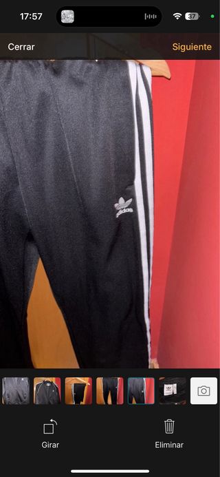 Chándal Adidas Originals negro sin capucha