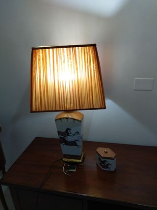 Paralume e portaoggetti - Rossi