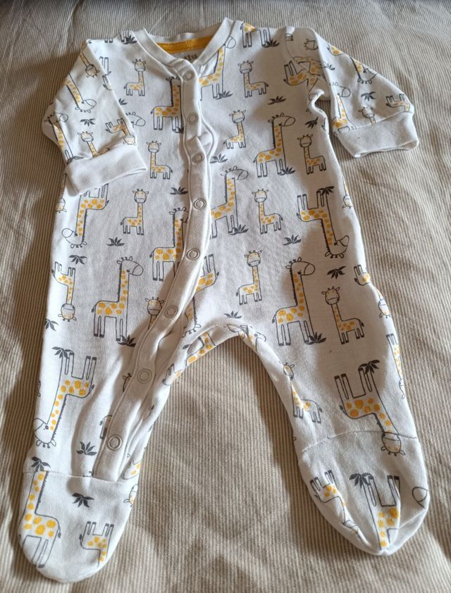 Pijama jirafas 0-1 meses