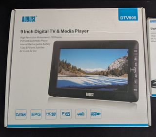 Televisión portátil de 9 pulgadas