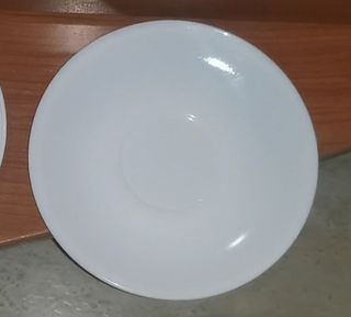 2 platos 14cm para tazas café con leche-Té