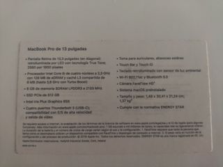 Macbook Pro 13 Pulgadas
