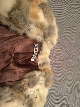 Abrigo piel
