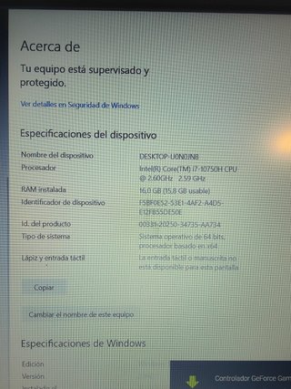 Asus TUF Gaming F15 FX506LH-BQ030 Intel Core i7-10