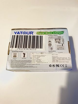 YATOUR ADAPTADOR COCHE YTM06