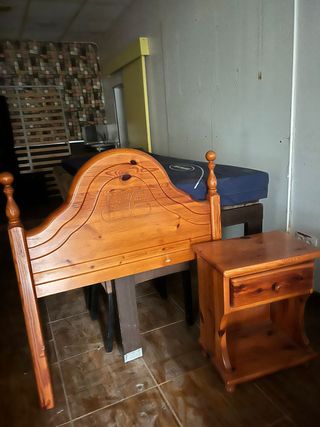 Cabecero 90cm y mesita