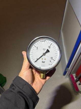 Manometro glicerina 16 bar marca ITEC